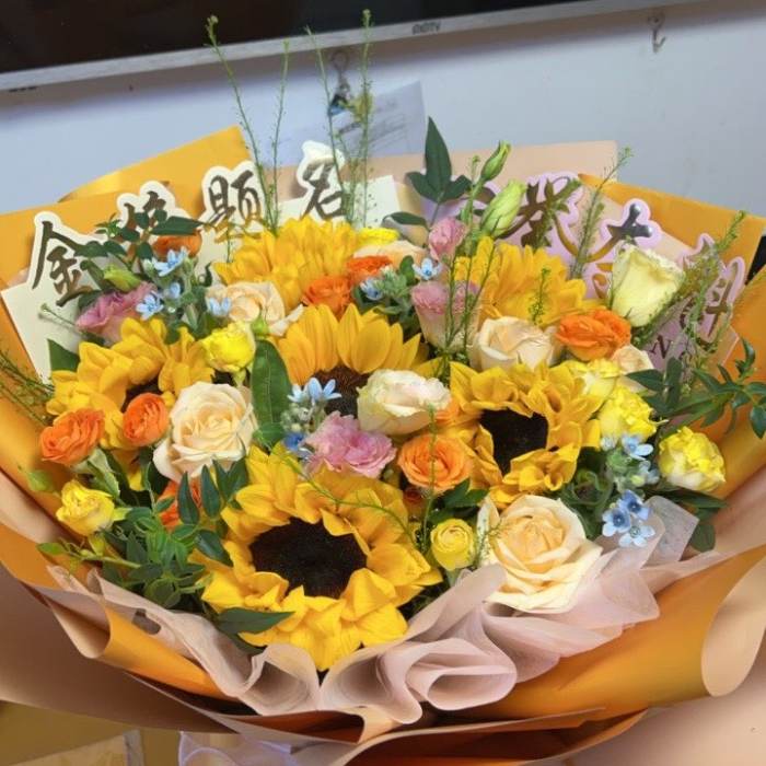 石家庄井陉矿区送高考生什么花